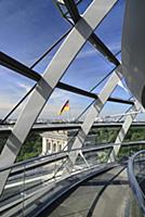 Germany, Berlin, Reichstag Parliament Building, In