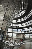 Germany, Berlin, Mitte, Reichstag building with gl