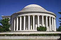 USA, Washington DC, National Mall, Thomas Jefferso