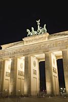 Germany, Berlin, Mitte, Brandenburg Gate in Parise