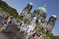 Germany, Berlin, Mitte, Museum Island, Cathedral w