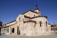 Spain, Castille-Leon, Segovia, Church of San Milla