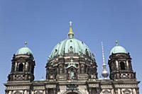 Germany, Berlin, Mitte, Museum Island, Cathedral w