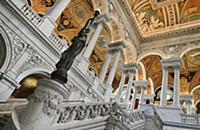 USA, Washington DC, Capitol Hill,  Library of Cong