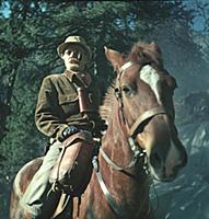 Кадр из фильма «Три встречи», (1948). На фото: Бор