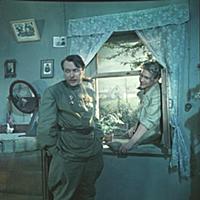 Кадр из фильма «Три встречи», (1948). На фото: Бор