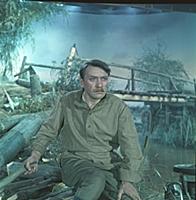 Кадр из фильма «Три встречи», (1948). На фото: Бор