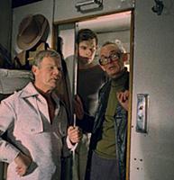 Съемки фильма «Спортлото-82», (1982). На фото: Мих