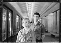 Кадр из фильма «Я шагаю по Москве», (1963). На фот
