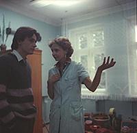 Кадры из фильма «Мой любимый клоун», (1986). На фо