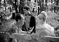 Съемки фильма «Метель», (1964). На фото: Владимир 