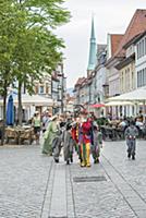 GERMANY / Lower Saxony / Hamelin / Procession of t
