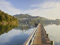 Footbridge, Ngakuta Bay, Marlborough, South Island
