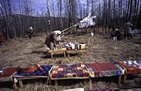 Буддистский монастырь в Бурятии. Россия.