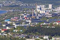 Вид на город с Крестовой горы. Путешествие по Каре