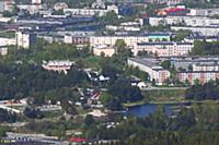 Вид на город с Крестовой горы. Путешествие по Каре