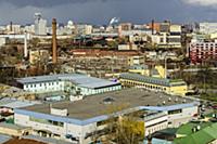 Район Лефортово, завод им. Ильича на реконструкции