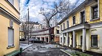 Гимназия Поливанова на ул. Пречистенка.