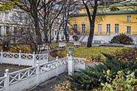 Сад музея им. Пушкина. Россия, Москва.