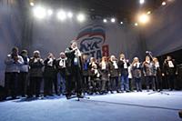 Митинг в поддержку Владимира Путина в президенты в
