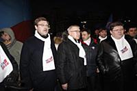 Митинг в поддержку Владимира Путина в президенты в