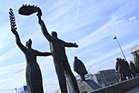 Площадь Ленина. Новосибирск 2015.