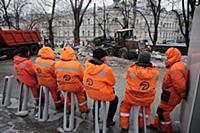 Снос торговых площадей у метро Крапоткинская, Чист