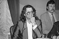 Певец Александр Градский, (1990). Архивные фотогра