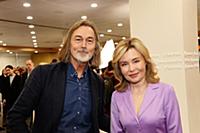Никас Сафронов, Светлана Радионова. Пресс-конферен