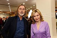 Никас Сафронов, Светлана Радионова. Пресс-конферен