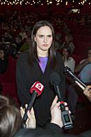 Ольга Бухарова. Премьера фильма «Теща». Режиссер: 