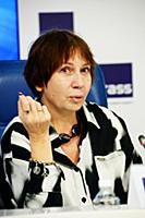 Ольга Егошина. Пресс-конференция, посвященная цере