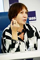 Ольга Егошина. Пресс-конференция, посвященная цере