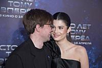 Александр Петров с женой Викторией. Премьера фильм