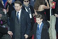 Евгений Миронов с сыном Петром. Церемония открытия