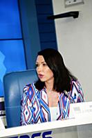 Ирина Александрова. Пресс-конференция, посвященная