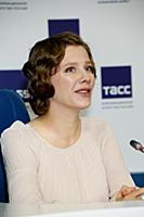Лиза Арзамасова. Пресс-конференция, посвященная це