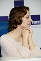 Лиза Арзамасова. Пресс-конференция, посвященная це