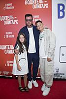 Павел Прилучный с детьми. Премьера фильма «Водител